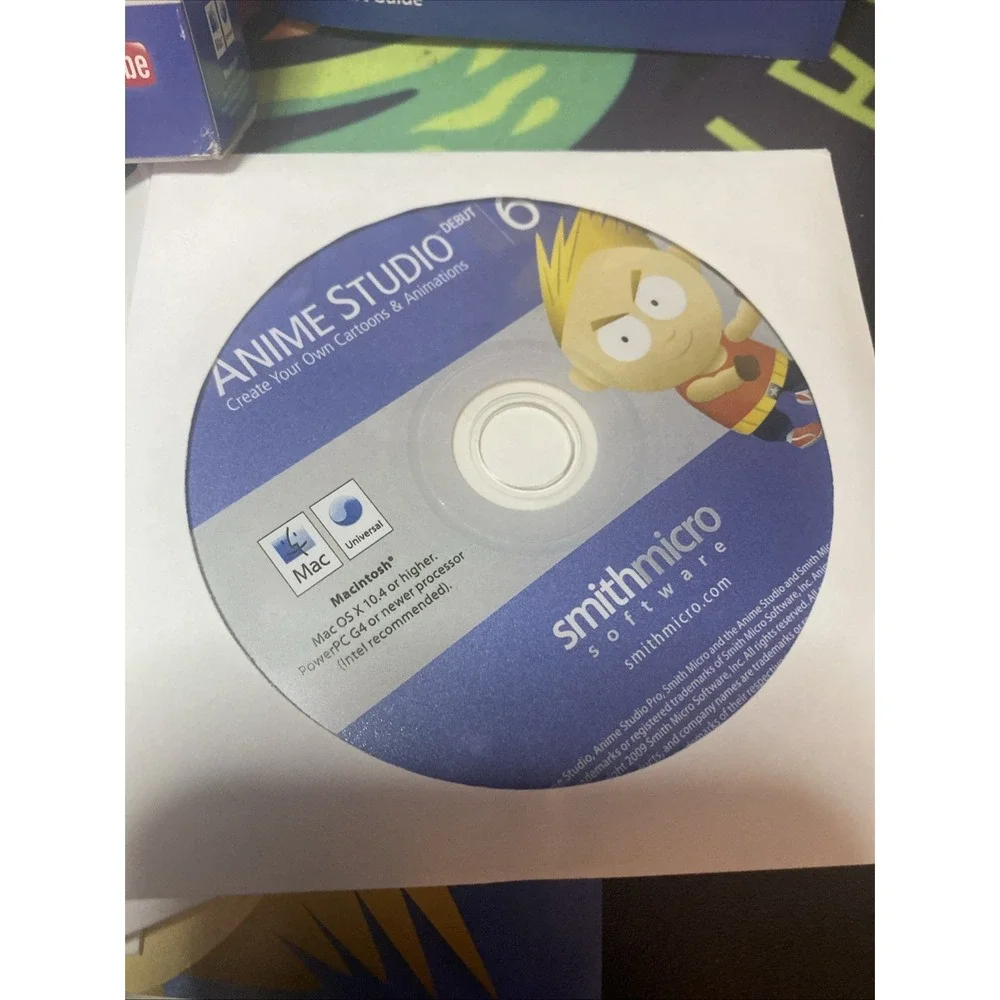Smith Micro Anime Studio Debut 6 for PC Mac Animation Creation Software